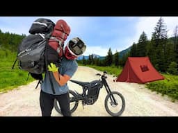 SOLO eBike Camping in the Utah Backcountry // Talaria Sting Bikepacking Adventure