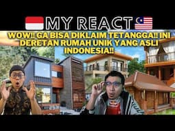 WOW!! GA BISA DIKLAIM TETANGGA!! INI DERETAN RUMAH UNIK YANG ASLI INDONESIA!!