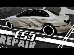 Mercedes E53: Difficult Repairs. Непростой ремонт.