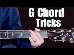 5 Easy G Chord riffs to get your fingers in shape...a guitar lesson