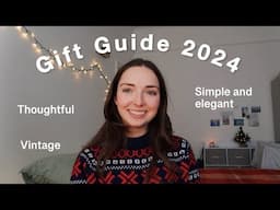 a sustainable gift guide for 2024