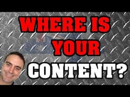 WHERE Has All the CONTENT Gone?