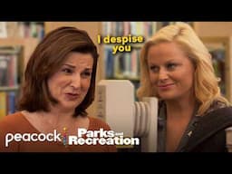 Everyone being the Library’s biggest hater for 8 minutes straight | Parks and Recreation