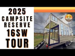 2025 Campsite Reserve 16SW Tour | Forest River Destination Trailer | Tiny Home RV