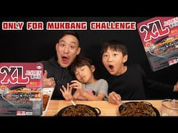 XL JJAJANGMYEON - black bean noodle mukbang