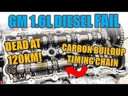 Carbon Buildup Nightmare! GM 1.6L Turbo Diesel Engine Failure