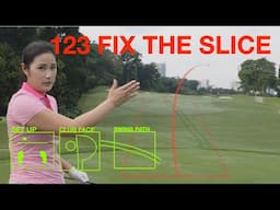 3 Steps to Fix the Slice - Golf with Michele Low