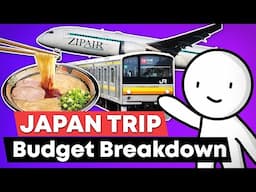 How Much I Spent Traveling to Japan