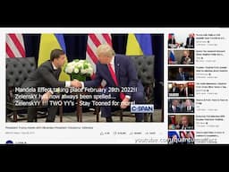 Mandela Effect / Quantum Effect. Happening right now in real time Zelensky now has ZelenskYY 2 Y's !