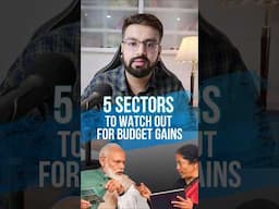 Union Budget 2025 - Top Stocks and Sectors in Focus 🔍 🔥📈 #shorts #unionbudget2025 #stockmarketnews