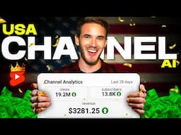 How To Create a USA base AI channel (Step By Step Guide)