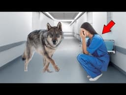 This Wolf Came To Hospital Everyday, When A Doctor Arrived, Something Unbelievable Happened!