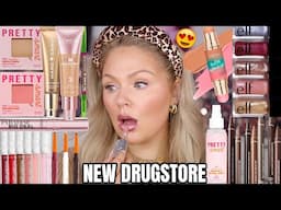 I Tried VIRAL New *DRUGSTORE* Makeup 2025 🤩 New ELF, Loreal, NYX & more! Drugstore Makeup Tutorial