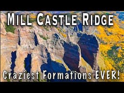 Mind Blowing Rock Castles, Mill Castle Ridge, Gunnison Colorado