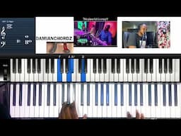 Crazy!! Chromatic Major 7th movement and scale | Gospel piano breakdown @SeanWilsonPiano