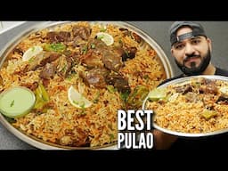 Mutton/Lamb Pulao Recipe | Best Rice Dish Ever