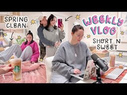 WEEKLY VLOG 24 ✨ Spring cleaning, new homeware! A short n sweet vlog 💕