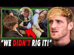 "We Did NOT Rig Theo Von's Chair!" - Logan Paul Explains Inauguration PRANK