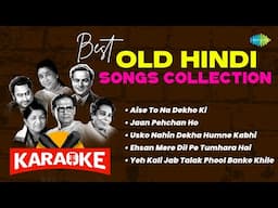 Best Old Hindi Songs Karaoke Collection | Aise To Na Dekho Ki | Old Hindi Songs