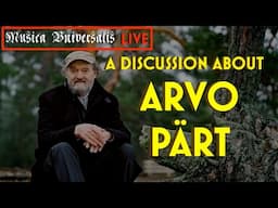 MU Live: A Discussion About Arvo Pärt