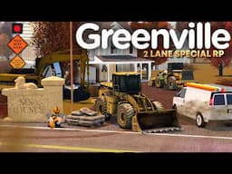 2 LANE Main Road/2004 CONSTRUCTION SPECIAL ROLEPLAY! - Roblox Greenville