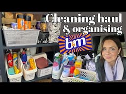 B&M CLEANING & ORGANISING HAUL // COME SHOP WITH ME