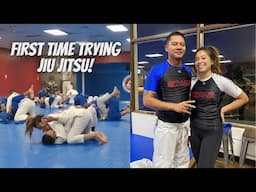 First Time At Jiu Jitsu!