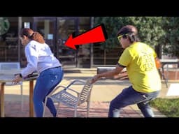 Ultimate Chair Pulling Pranks Compilation Funny Public Pranks RebelTV 2021-PART 19😂🔥😹