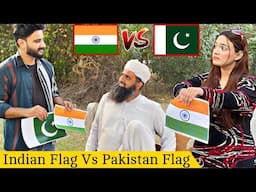 INDIAN FLAG VS PAKISTANI FLAG | SOCIAL EXPERIMENT IN PAKISTAN @ThatWasCrazy