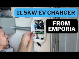 Installing Emporia 60A hardwired EV charger