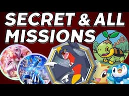 All Secret & Regular Missions in Space-Time Smackdown #pokemontcgpocket