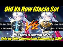 OLD VS NEW GLACIO ECHO SET !! Side by Side Comparison Gameplay & DMG - New Frosty Resolve Echo Set