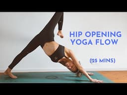 25 Min Hip Opening Yoga Flow | Spicy + Stretchy