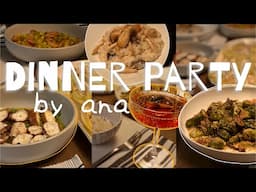 hosting a dinner party | cooking tips, menu planning, step-by-step instructions