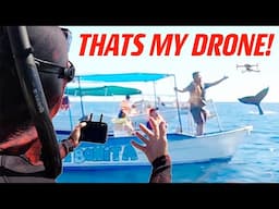 Dude Stole My Drone In Mid Air While Swimming & Filming Whales & Its GONE {Key West to Cabo Pt.6}