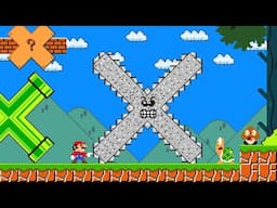 Super Mario Bros. but Everything Mario Touches Turns into X...(Part 2)