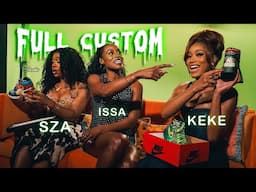 Dropping Custom Jordans to SZA & Keke Palmer