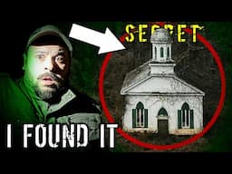 I FOUND A HIDDEN CHURCH WITH IN (A CREEPY CEMETERY) ALONE