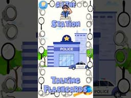 Interactive Flashcards: Let's Learn About The Police!