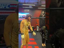 Shara Bullet hit Nina Drama a little too hard LOL | UFC Saudi Arabia #shorts #mma #ufc