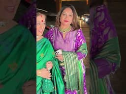 Poonam Sinha Looks Gorgeous In Saree At Wedding Ceremony #PoonamSinha #bollywood