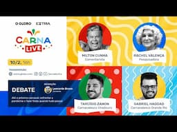 Debate CarnaLive 2021 - Um bate-papo nota 10 com os campeões da Sapucaí