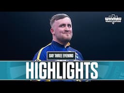 NINE-DART DELIGHT! | Day Three Evening Highlights | 2025 Winmau World Masters