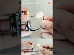 Matchstick Fire Stick #experiment