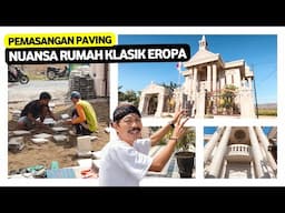 Paving Halaman Sesuai Tema Rumah Tampak Klasik Eropa