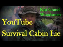 Survival Cabin Myth @ The Rustic Log Cabin Deer Hunting Camp