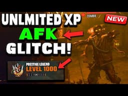 NEW SOLO AFK UNLIMITED XP GLITCH AFTER PATCH! BLACK OPS 6 XP GLITCH!