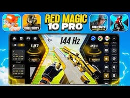 REDMAGIC 10 PRO Unboxing + Handcam Gameplay | FPS Test, Graphics | Farlight, Codm, Bloodstrike, WZM