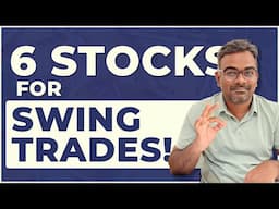 Short-term Bottom In Market! 6 Stocks with Swing Trading Opportunity | Nifty + Bank Nifty Analysis