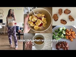 WHAT I EAT IN A DAY TO LOSE WEIGHT (SPECIFIC MEALS)